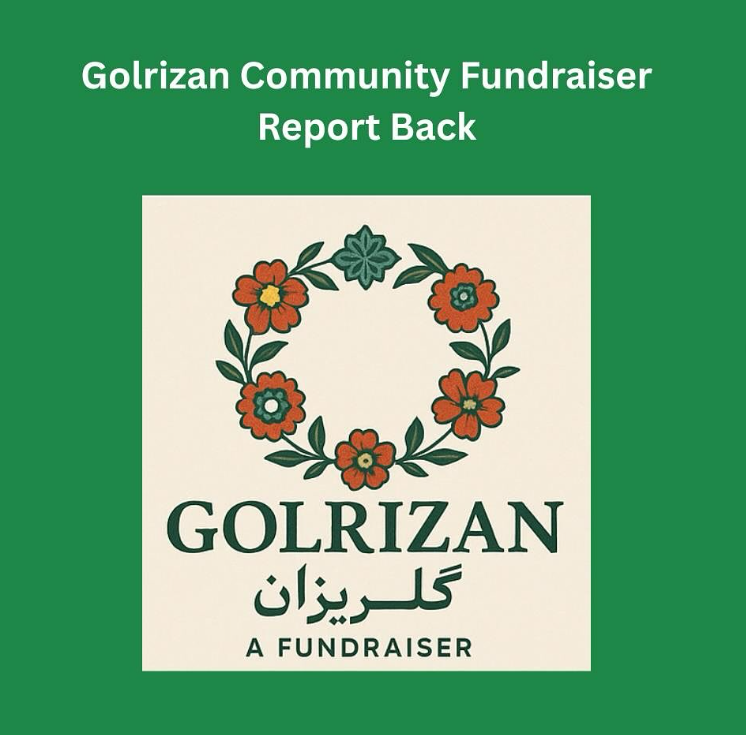 Golrizan community fundraiser report&nbsp;back