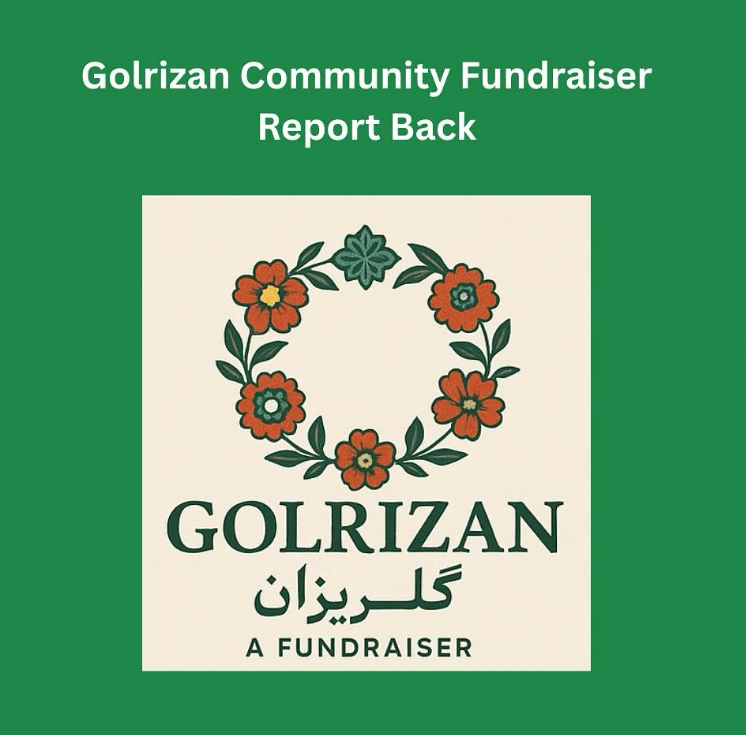 Golrizan community fundraiser report&nbsp;back