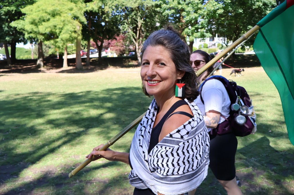The long walk for Gaza: Green Lake march brings awareness to the&nbsp;genocide