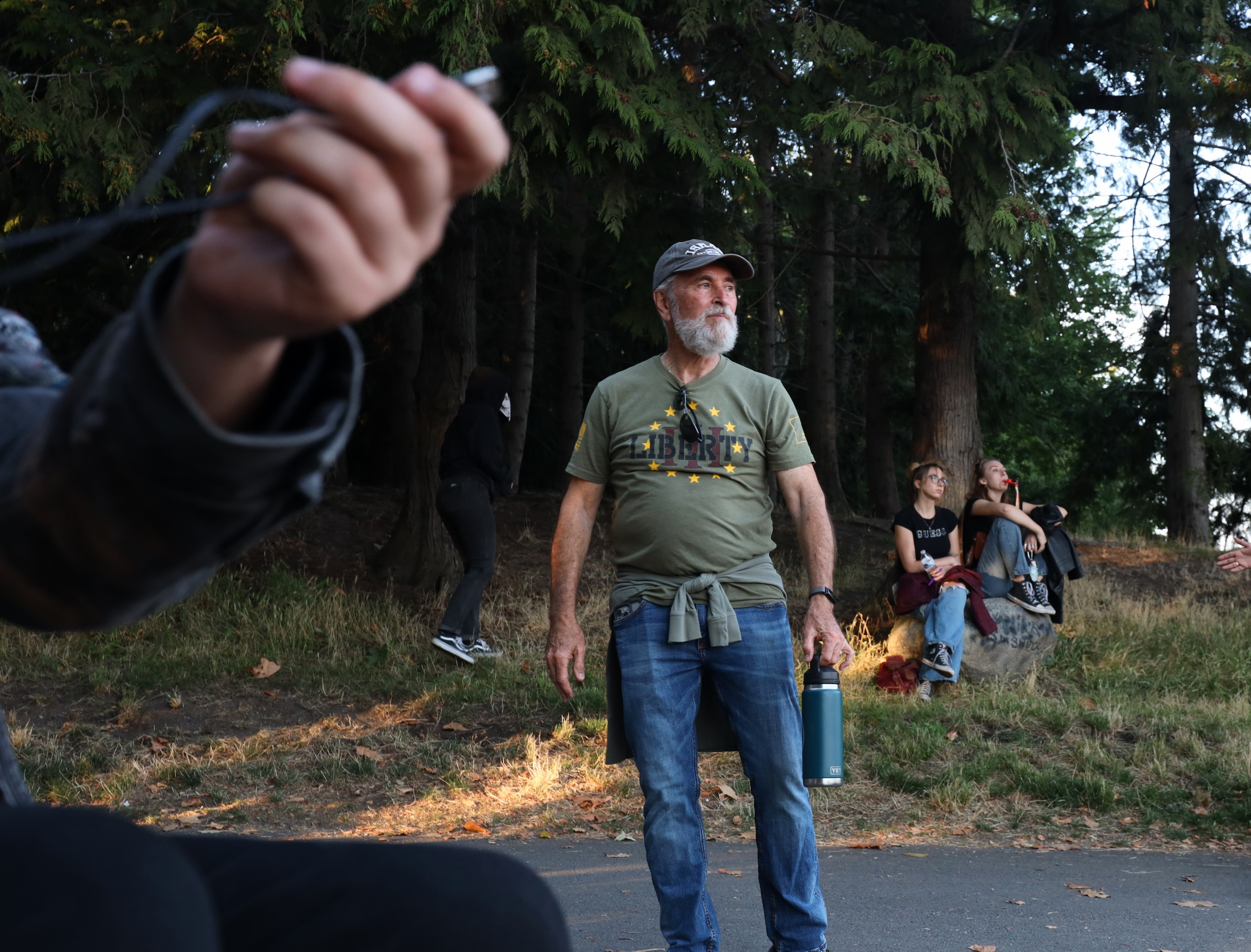 Three Percenter at Sean Feucht concert identified as rabbi Hylan&nbsp;Slobodkin