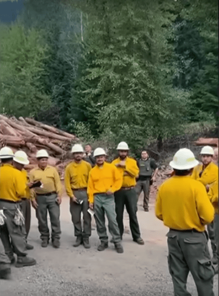 Two firefighters taken by CBP while fighting blaze in Olympic National&nbsp;Forest