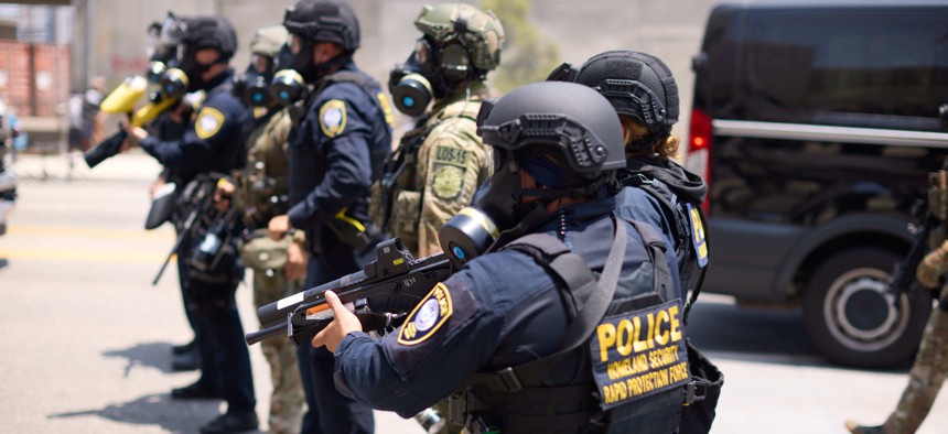 Cross-country coalition seeks to block deployment of National Guard and its use of force against civilians for protesting&nbsp;ICE