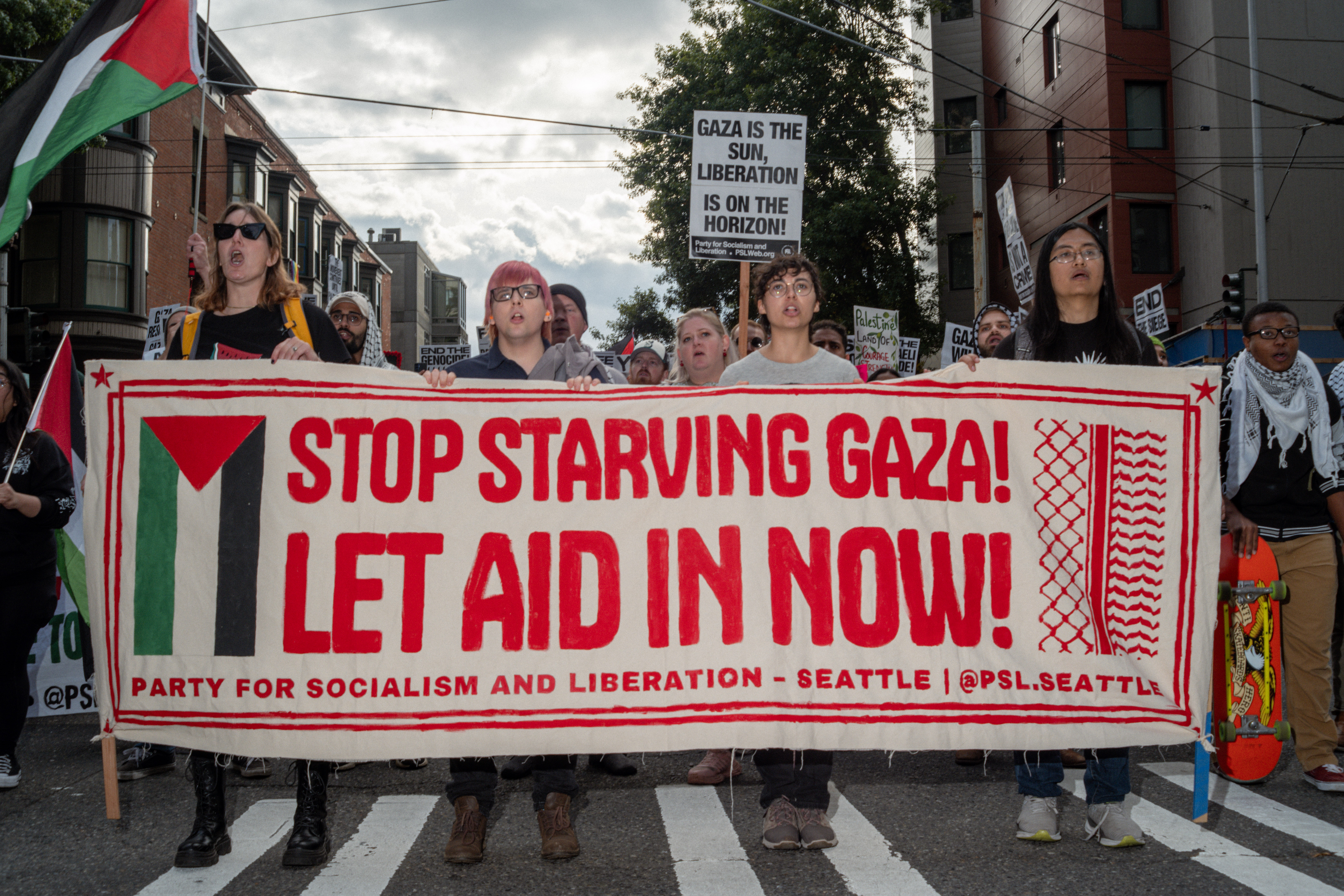 Seattle Palestine protesters shut down&nbsp;streets