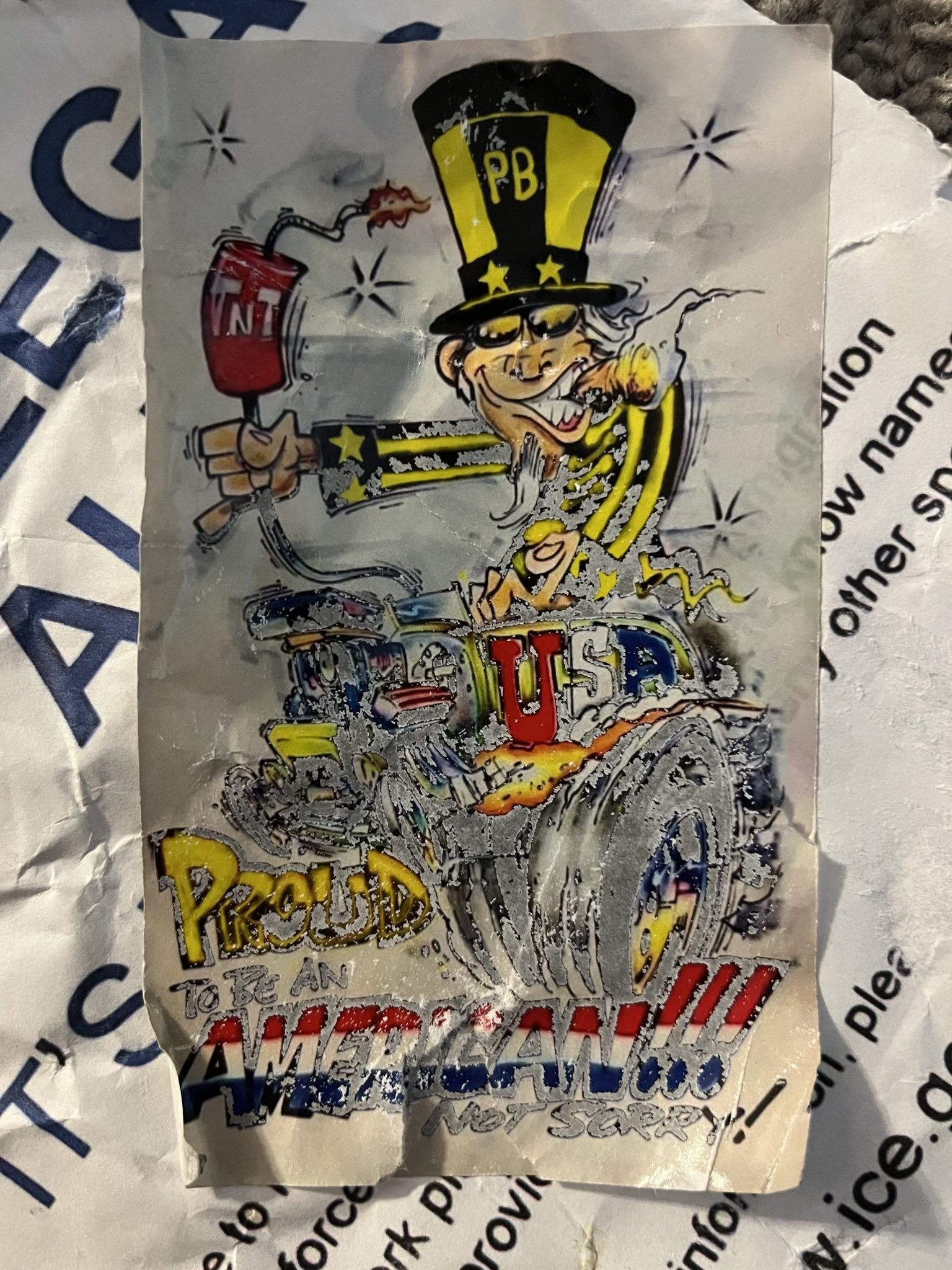 Portland propagandists leave posters for protesters and neighborhood