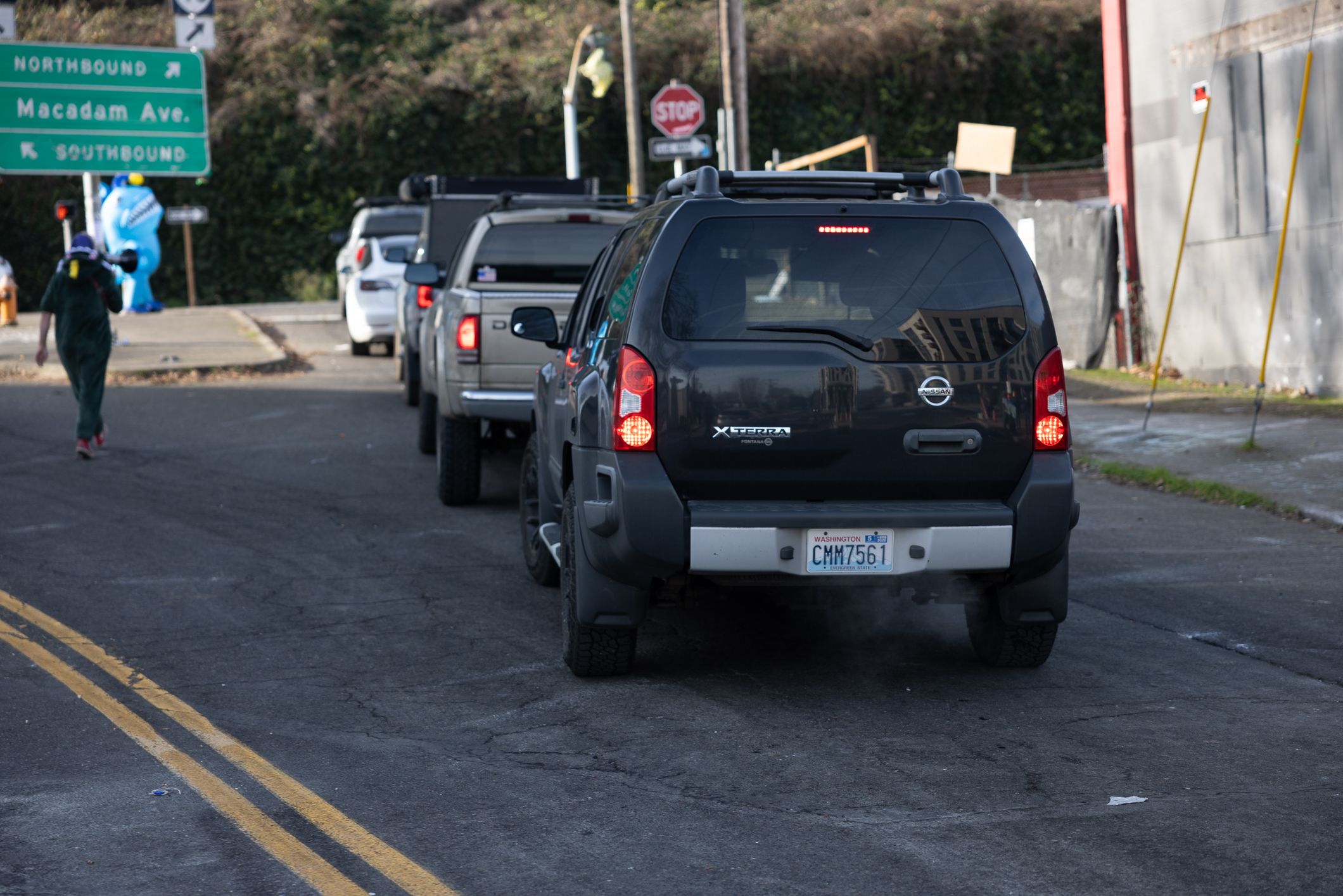 Portland ICE vehicles