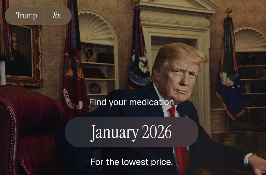 Trump RX website fails to&nbsp;launch