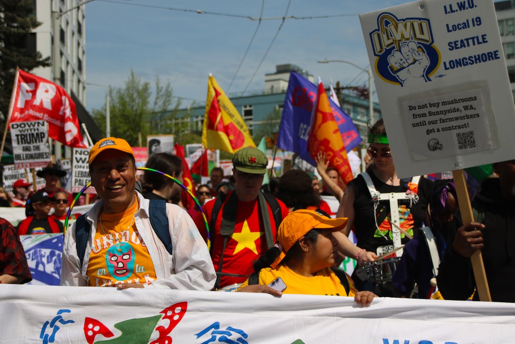 Over 1,000 march in Seattle’s streets this May&nbsp;Day