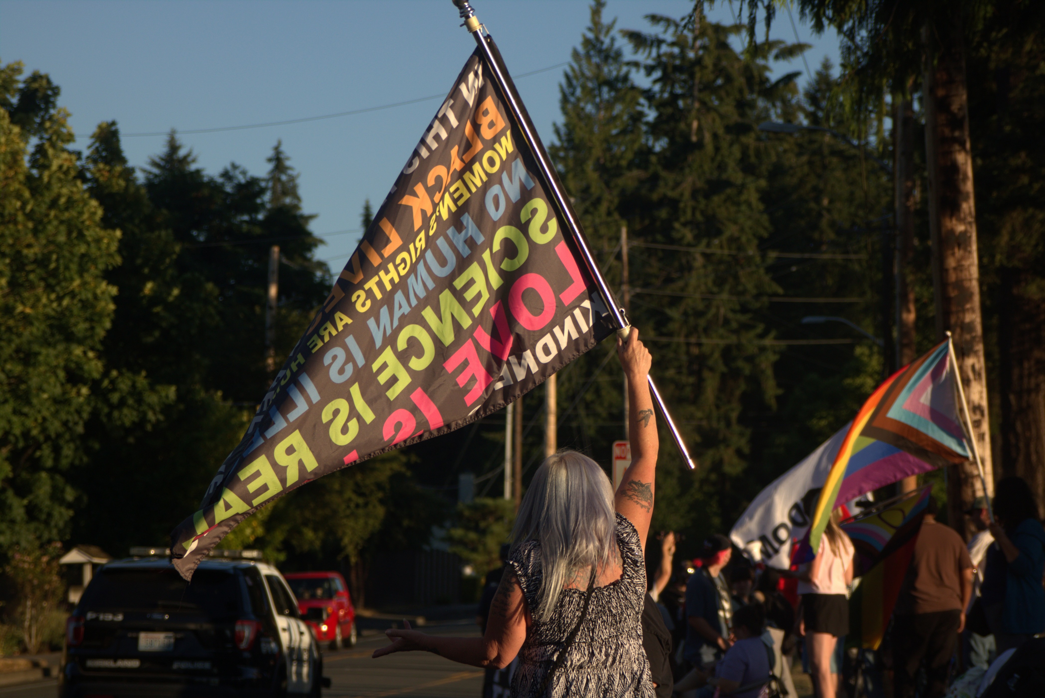 Seattle leftists protest Erika Kirk event; MAGA content creators fail at clip&nbsp;farming