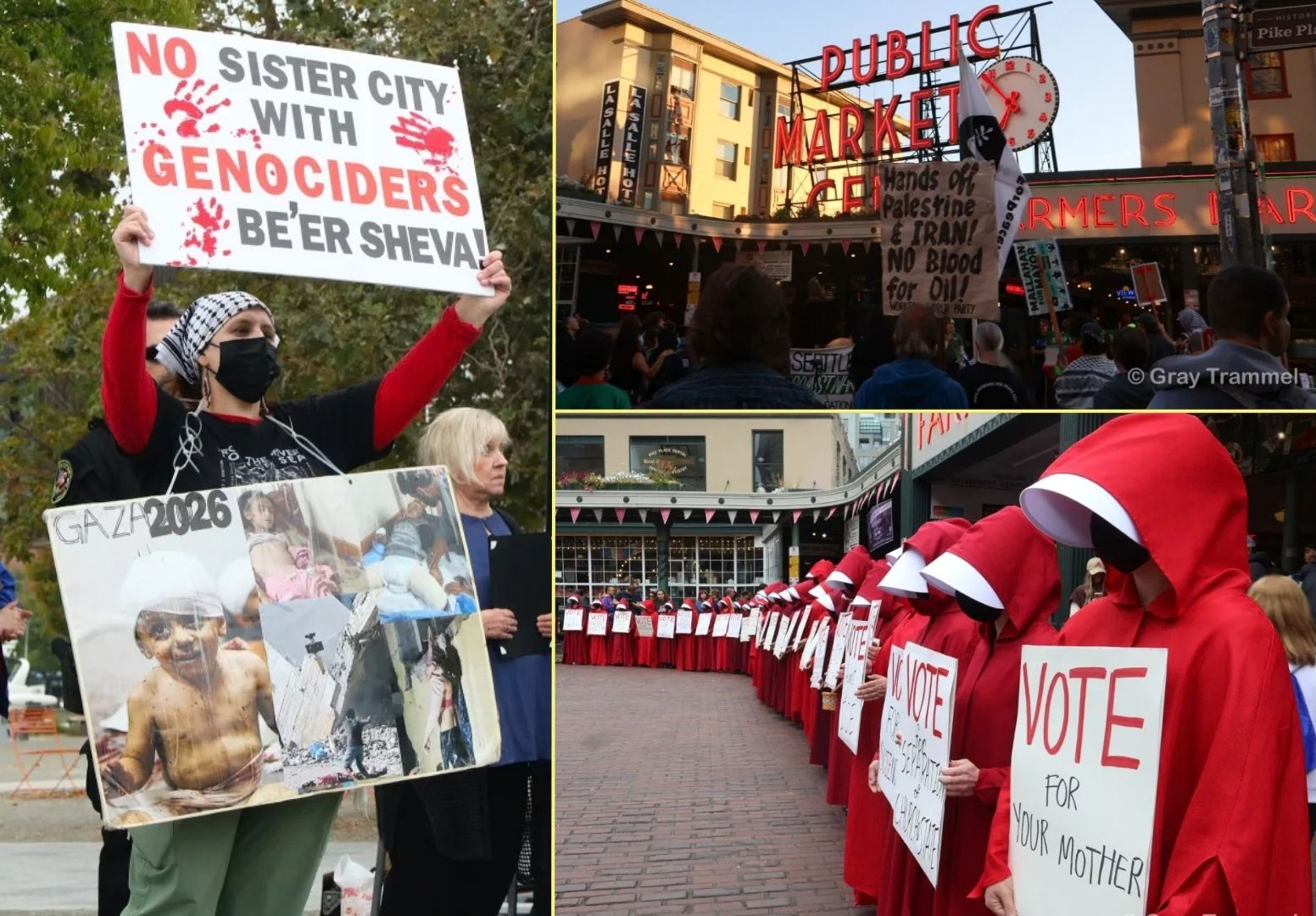 Weekly round-up Sept. 15-21: UW 33 avoid trespassing charges, Washington State Investment Board invests pensions in companies complicit in genocide, protesters demand Seattle cut sister city ties with Israel,&nbsp;more