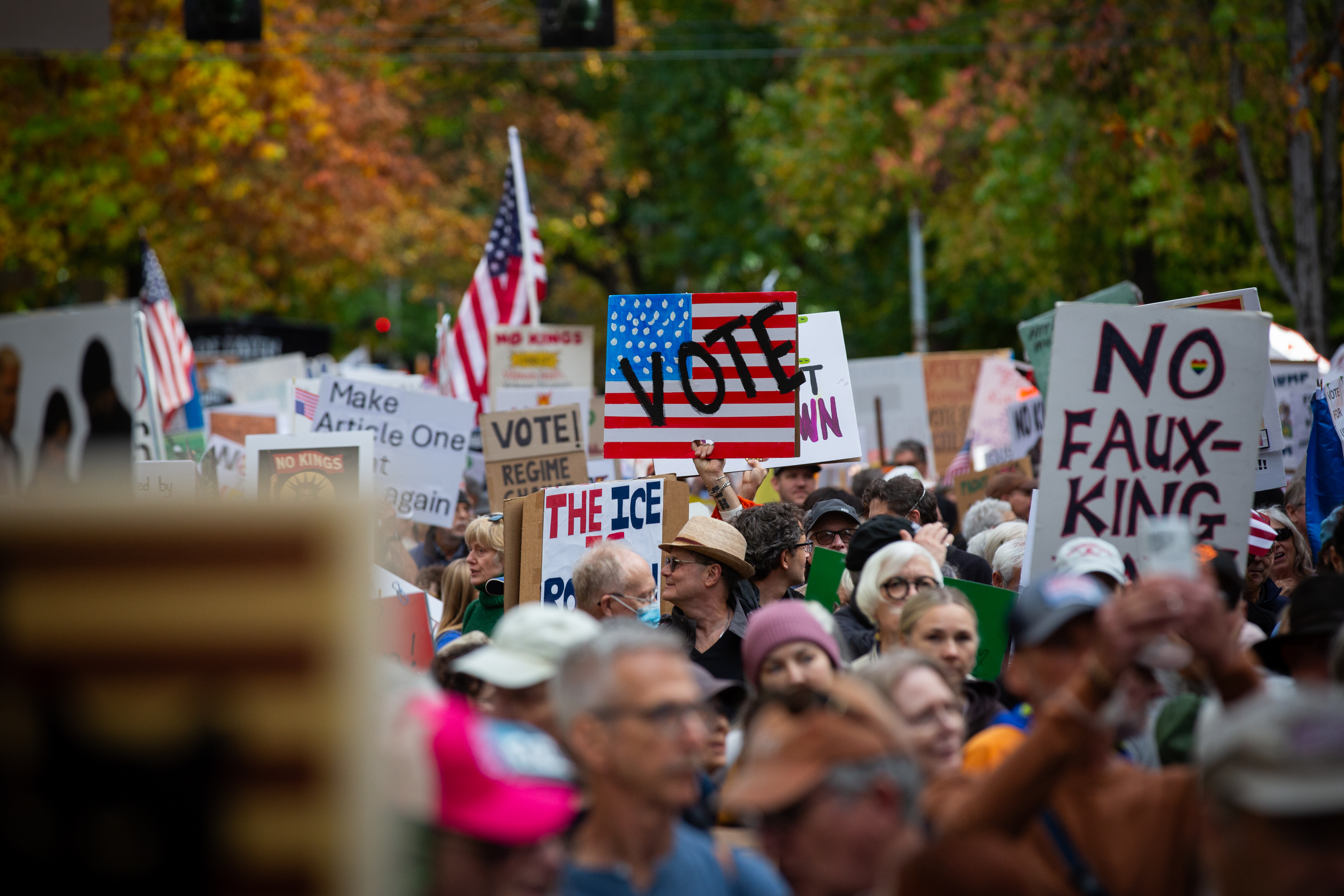 Photos: Seattle No Kings