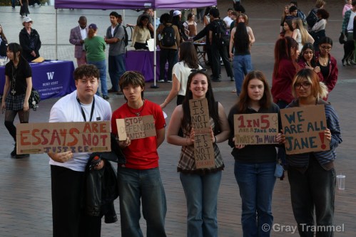 Photos: UW solidarity rally for Jane Doe and&nbsp;survivors
